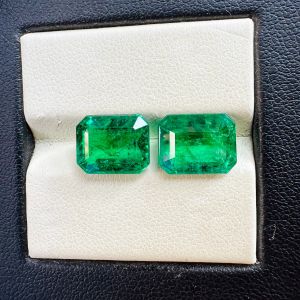 Emerald 4.98 Carat Pair