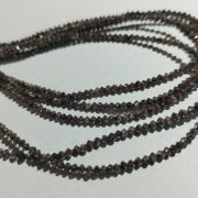 Light Brown Natural Diamond Bead Lines