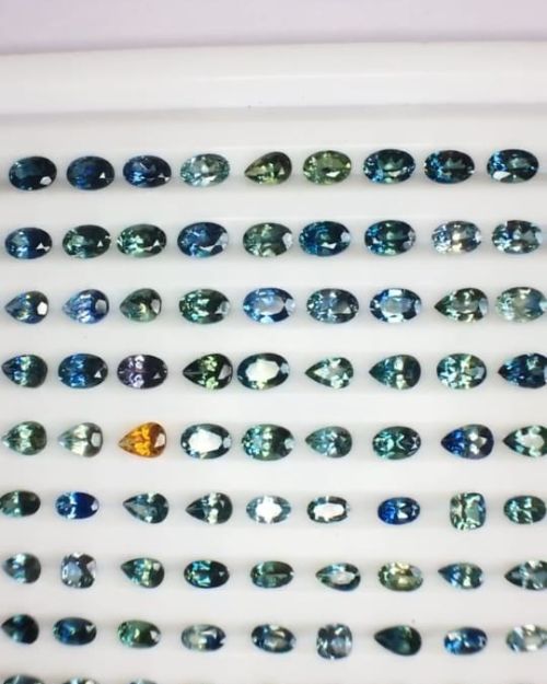 Natural Teal Sapphire – Calibrated Sizes (5×3 mm, 6×4 mm)